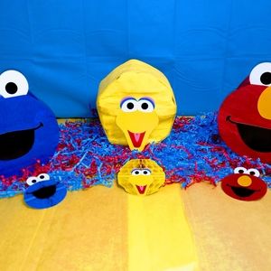 Sesame Street diaper cake